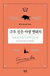 구두 신은 야생 멧돼지: 야생 동물들이 살아가는 법