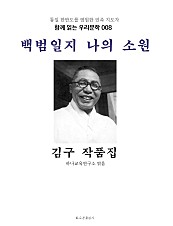백범일지 나의 소원 김구 작품집 : 함께 읽는 우리문학 008