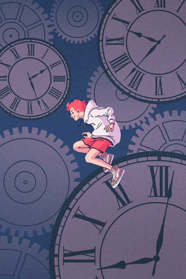 문을 건너 다른 세계로