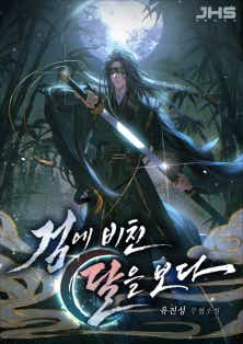 검에 비친 달을 보다 표지