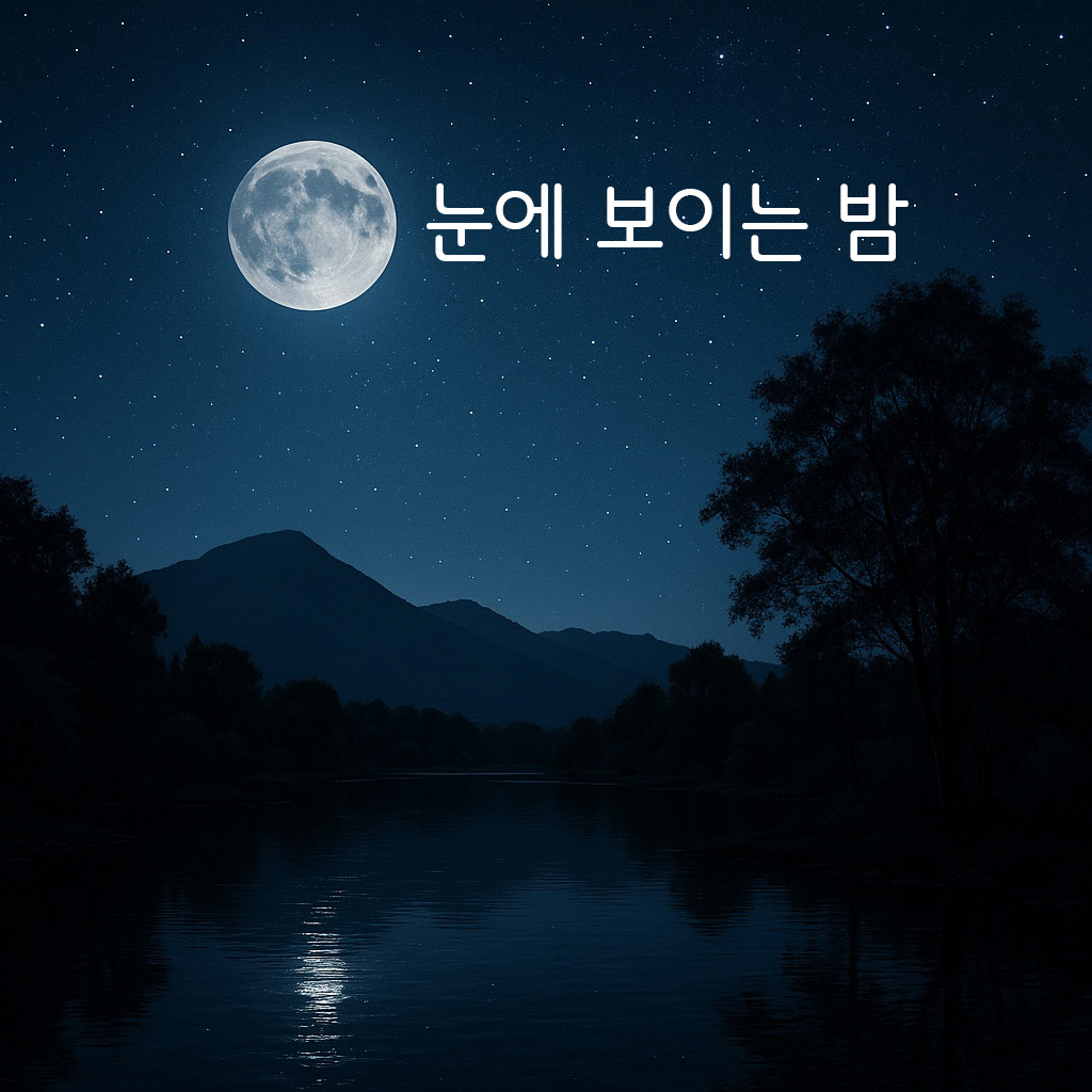 눈에 보이는 밤