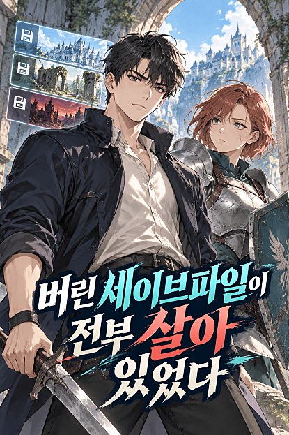 버린 세이브파일이 전부 살아 있었다